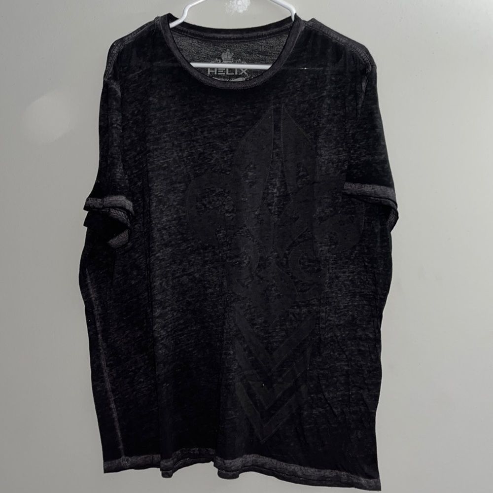 Helix Black Tee